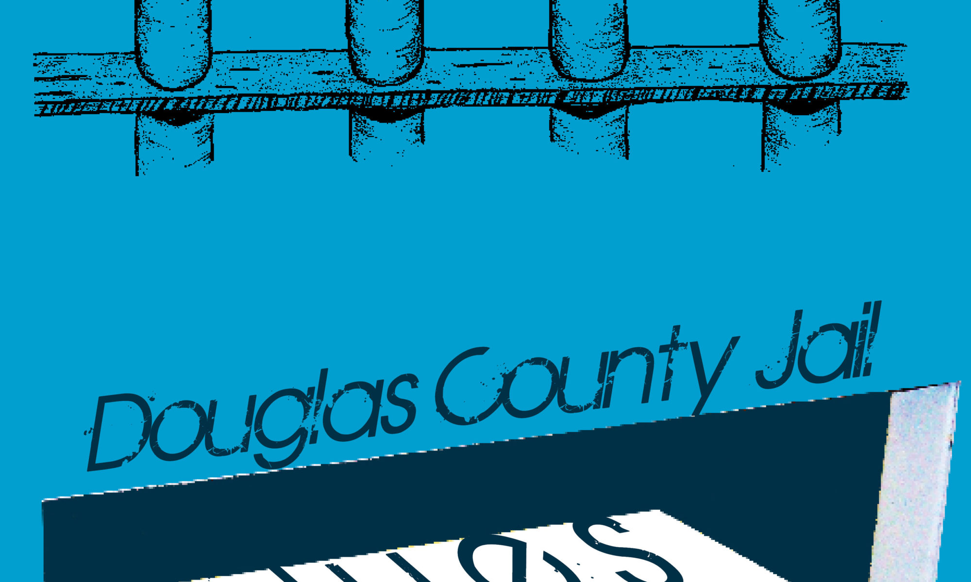 cover art for Douglas County Jail Blues edited by Brian Daldorph